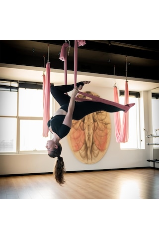 Avessa Yoga Woo Hamak Set Pembe