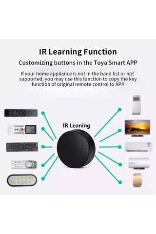 Reedark Akıllı Wifi Ir Uzaktan Kumanda - Tv Ve Klima Kontrolü, Nem/sıcaklık Sensörlü, Google Home Uyumlu
