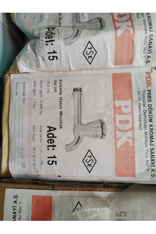 Pdk Musluk Ağır Prinç Gövde Uzun Musluk