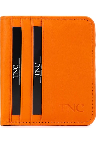 Tamer Tanca Unisex Hakiki Deri Turuncu Kartlık 688 4052 Krtlk Sk25-26 Turuncu Turuncu