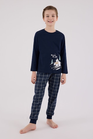 Arnetta Erkek Çocuk Lacivert Pijama Takımı 5274-48490 Lacivert