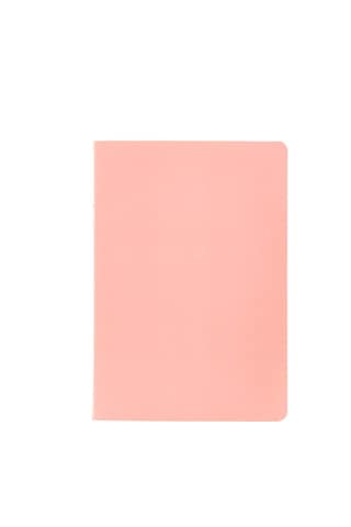 Colors A5 60 Yaprak Kareli Karton Kapak Somon Renksiz
