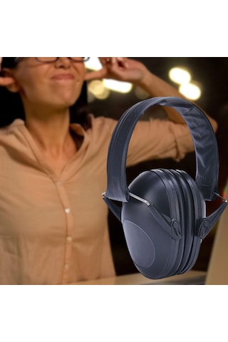 Dolıty Kulak Kapakları Çim Biçme Uyku Ofisi Için Siyah