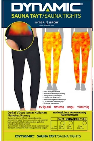 Dynamic Dynami̇c Marka Sauna Tayt Terleme Tayti Gi̇zli̇ Di̇ki̇ş Nanopoli̇mer Kumaş