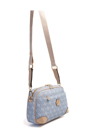 Çapraz Çanta Kadın Silver Polo 1094-46397 Sılver Polo Çapraz Bayan Çantası M178 Mavi-mat Ten Mavi-mat Ten Mavi
