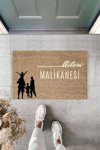 Dijital Baskı Kişiye Özel İç Kapı Dekorasyon Paspas Ps11307