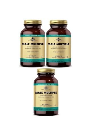 Solgar Male Multiple Multivitamin 3 x 60 Tablet