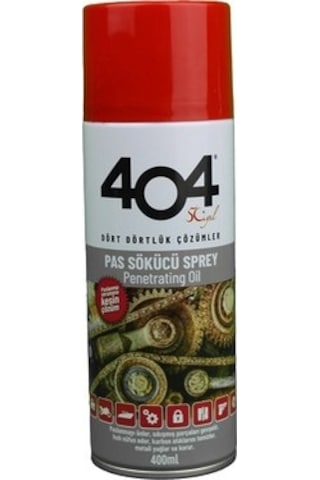 404 Koruyucu Yağlayıcı Sprey 400 Ml 1 Adet