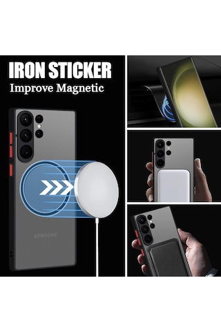 Galaxy S22 Ultra Kılıf Magsafe Özellikli Kamera Korumalı Soft