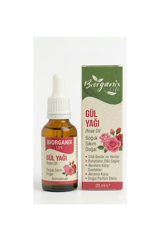 %100 Saf Gül Yağı 20 Ml - Yaşlanma Karşıtı & Işıltı Veren Yüz Bakım Yağı 91060022