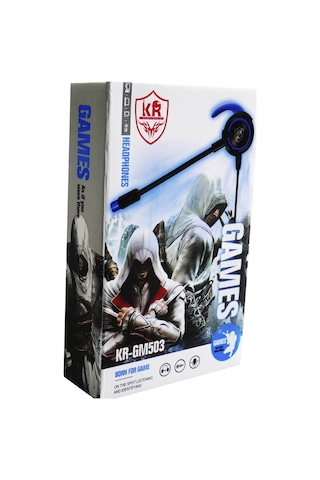 Karler KR-GM503 Mikrofonlu Kulak İçi Oyuncu Kulaklığı