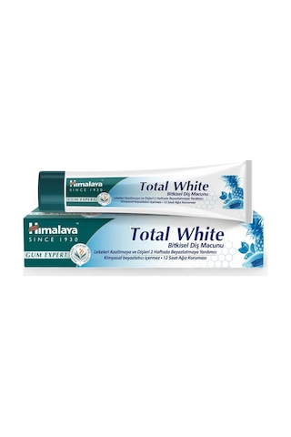 Himalaya Total White Bitkisel Beyazlatıcı Diş Macunu 100 ML