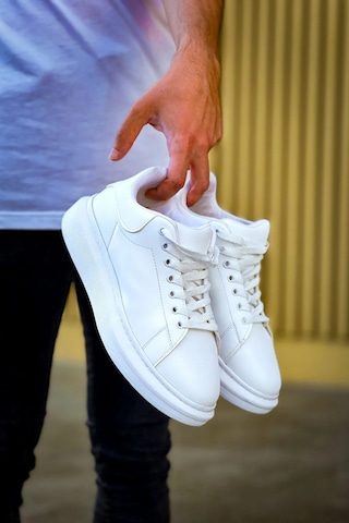 Luis A Costa Lc101 Beyaz Bağcıklı Erkek Ayakkabı Renkli