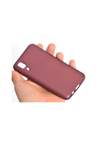 Samsung Uyumlu Galaxy A2 Core Kılıf Zore Premier Silikon Kapak Rose Gold