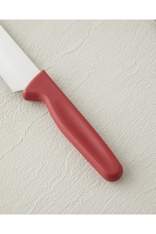English Home Titan Steel Paslanmaz Çelik Bıçak 12 Cm Kırmızı Kırmızı