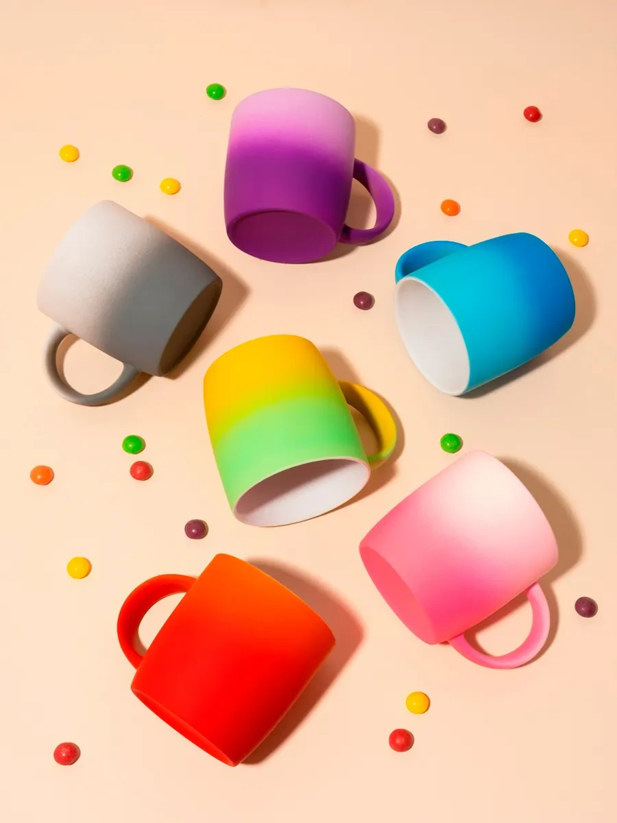 Unifico Gradient Seramik Bardak Seti 350ml, Pembe, 2 Adet 430261061 Pembe