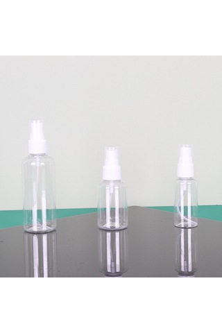 Mini Berrak Sprey Şişeleri, 10ml Plastik Doldurulabilir Kaplar - Sıvı Depolama İçin 10 Adet