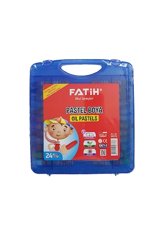 Fatih Plastik Çantalı Pastel Boya 24 Renk King Size
