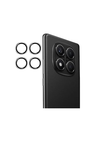 Note 14 Pro 4g Pvd Metal Kamera Lens - Gümüş