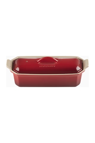 Le Creuset Seramik Pate Kalıbı Fırın Kabı 28 Cm Fırın Tepsisi Kırmızı