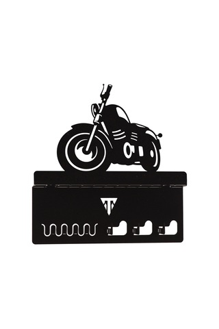 Torque-MX Metal Dekoratif Anahtar Askısı EA10 Siyah