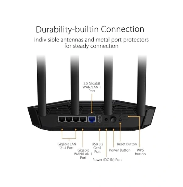 Tuf-be3600 Be3600 Wifi7 Dual-band Gaming Extendable Router