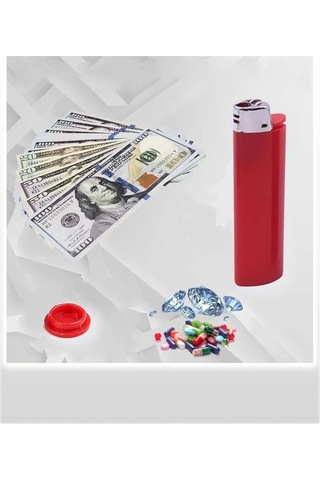 Comfıamo "şarj Cihazı" Saklı Depolama İçin Saklanabilir Eşyalar Ve Değerli Eşyalar İçin 272329694 Kırmızı