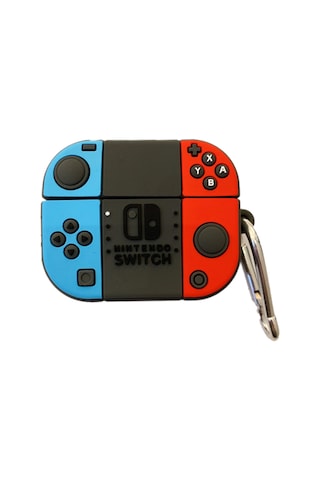 E2M Apple Uyumlu AirPods 3 KILIF NINTENDO MAVi