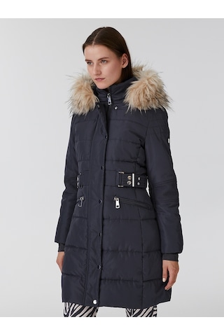 Regular Fit Kadın Kaban Anthracite