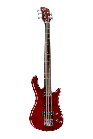 Sx Swb1 5 Telli Bas Gitar Trans Red Wine