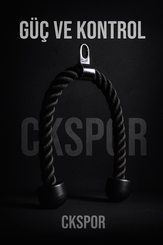 Triceps Ve Bench Halatı Dayanıklı Fitness Ve Ağırlık Antrenman Aparatı Cks-43