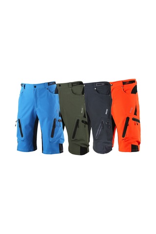 Arsuxeo Baggy Şort Bisiklet Bisiklet Pantolon Nefes Xl Turuncu