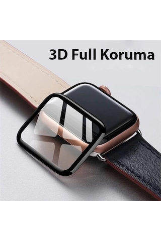 İos Uyumlu 7-8 41mm 3d Pmma Kavisli Full Cam Ekran Koruyucu Pet- 5775