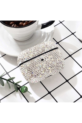 Apple AirPods Uyumlu Pro Kılıf Zore Diamond Silikon No3