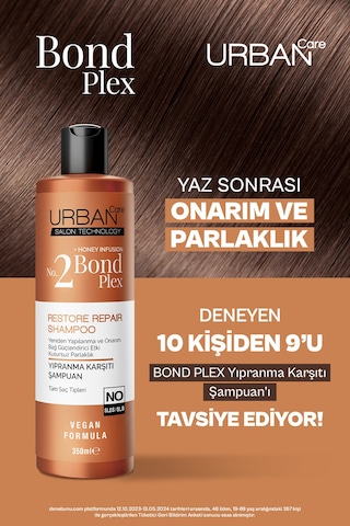 Bond Plex Restore Repair Yıpranma Karşıtı Şampuan Krem Süt Saç Bakım Seti 3'lü-vegan