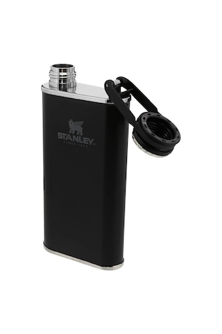 Stanley Klasik Paslanmaz Çelik Cep Matarası 0,23 Lt - Matte Black Pebble