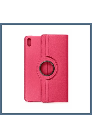 Buradabulabilirsin Huawei Matepad Se 11 Kılıf 360 Tablet Deri Kılıf - Pembe Bbz