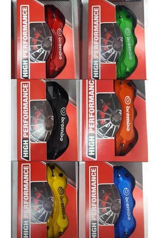 Brembo Kaliper Kapağı 4 Parça Ön Arka Set