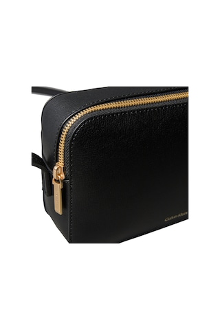 Calvin Klein Foil Logo Elongated Kadın Siyah Camera Bag-9157 Siyah