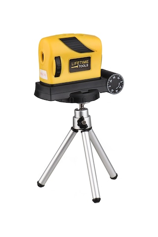 Qingmipy Yüksek Hassasiyetli Çift Balonlu Taşınabilir Lazer Hizalayıcı - 5m Mesafe