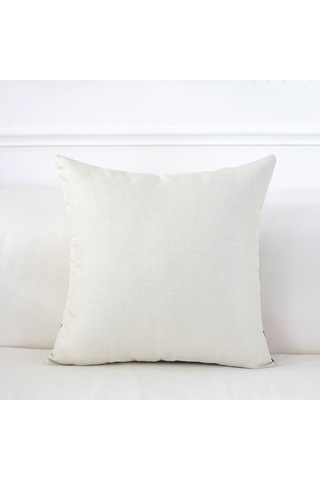 Reedark Çiçek Desenli Keten Yastık Kılıfı - Ayçiçeği Baskılı Ev Ofis Dekorasyonu, 45x45 Cm Diğer