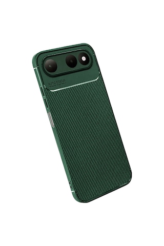 Tecno Spark 50 5g Auto Focus Karbon Kapak - Yeşil