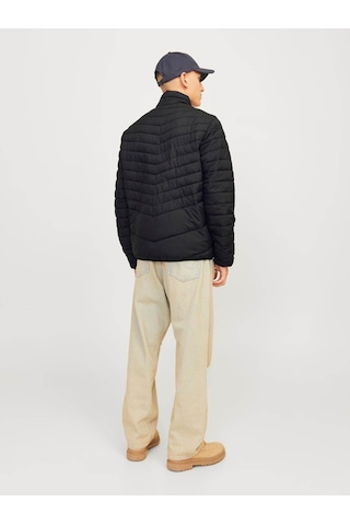 Jack & Jones 12256985 Erkek Siyah Mont & Kaban