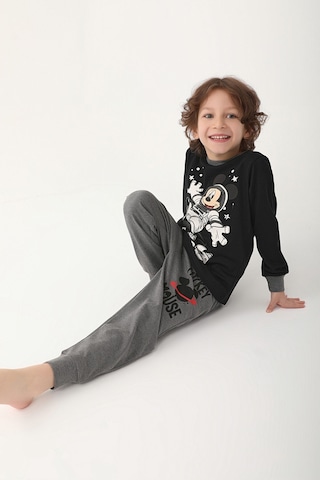 Mickey Mouse D4821-3 Çocuk  Siyah Pijama