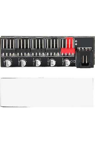 5 Port Fan Çoklayıcı Y Pwm 4989A Splitter 4 Pin Çoğaltıcı Hub Cpu