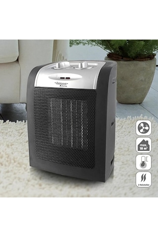 1800w Termostatlı Seramik Fanlı Isıtıcı