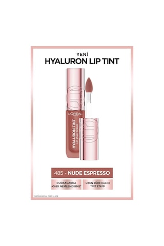 Hyaluron Lip Tint Dudak Parlatıcı - 485 Nude Espresso 3600524242831-11060 Diğer