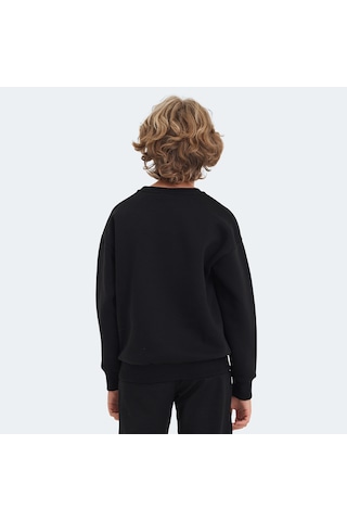 Slazenger LONE Çocuk Siyah Sweatshirt