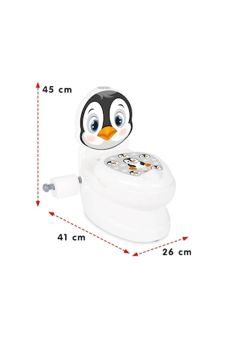 Eğitici Penguen Klozet Yeni