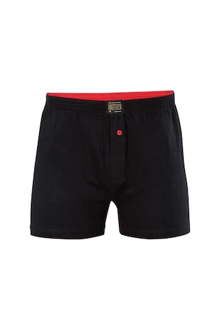 Erkek Siyah Penye Boxer 5 Adet 001